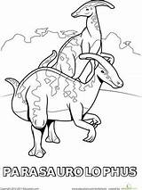 Parasaurolophus Tsgos Dinosaurs Dino Education Dinosaurier Fanatic Acquainted sketch template