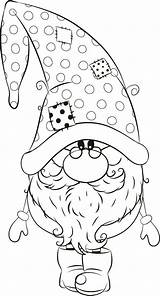 Gnome Gnomes Ausmalbilder Weihnachten Noel Nomos Duendes Wichtel Malvorlagen Andre 1255 Malvorlage Colouring Digitale Schmetterling Noël Colorier Löwe Glückwunschkarte Kindern sketch template