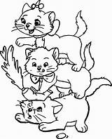 Aristocats Coloring Pages Marie Disney Kids Three Duchess Cat Printable Color Wecoloringpage Getdrawings Drawing Getcolorings Sketch Aristocat Colorings sketch template