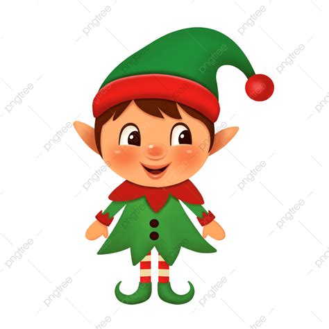 cute christmas elf clipart transparent png hd christmas elf cartoon cute christmas elves