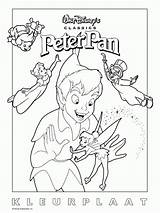 Pan Peter Coloring Pages Printable Wendy Movie Michael Everfreecoloring Sheets Kids Peterpan Disney John Choose Board sketch template