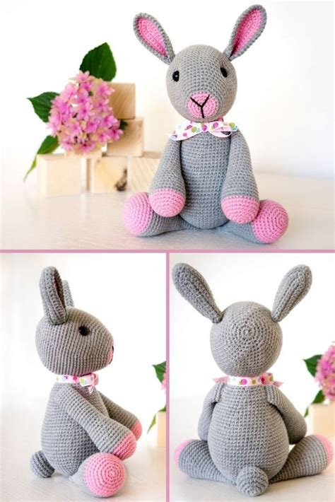 crochet bunny pattern cuddly stitches craft