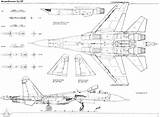 Blueprint Sukhoi F15 Drawingdatabase sketch template