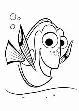 Dory Coloring Sheet Pages Template sketch template