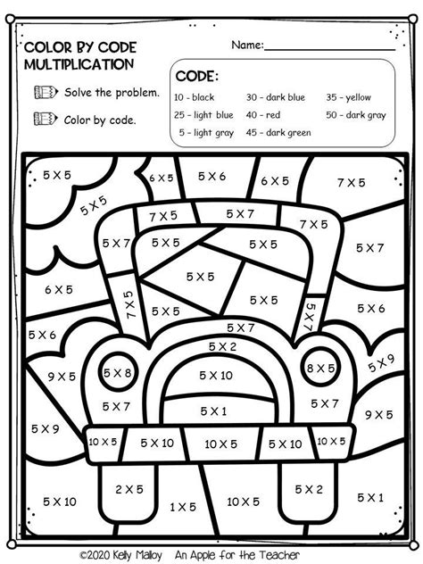 school color  number worksheets math worksheets math