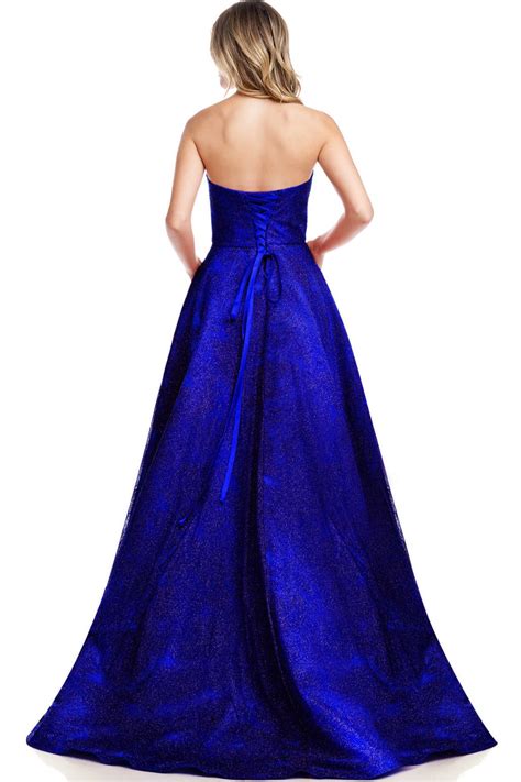 prom dress 2020 corset glitter ball gown shangri la