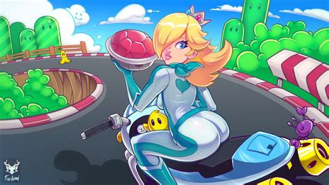 Rosalina Mario Kart By Foxilumi On Deviantart
