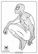 Spiderman Marvel Coloring Pdf Hero Whatsapp Tweet Email sketch template