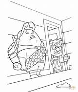 Coloring Pages Russell Scared Printable Supercoloring sketch template