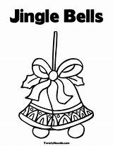 Pages Coloring Bells Jingle Library Clipart Muno Colouring sketch template