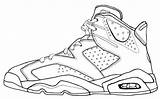 Jordan Drawing Shoes Shoe Jordans Line Drawings Air Lebron Sketch Easy Coloring Pages Retro Dibujo Dibujos Sneakers Nike Para Sheets sketch template