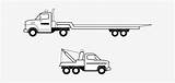 Flatbed Tow sketch template