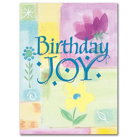 birthday joy birthday card