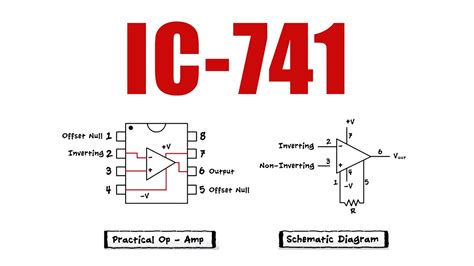 opamps ic  pin numbers construction youtube