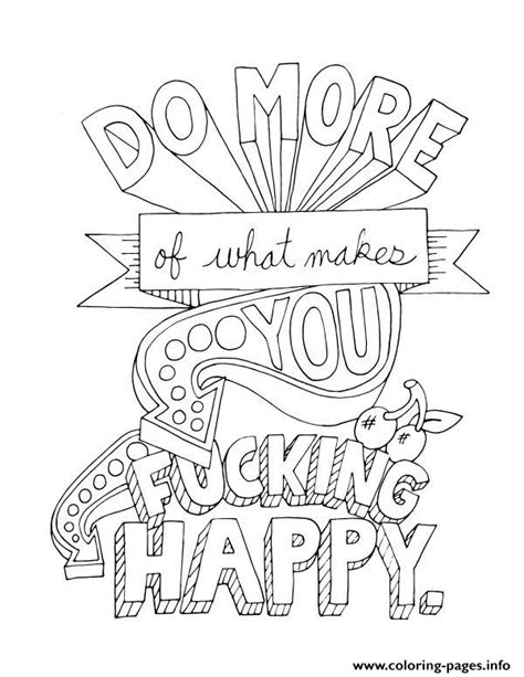 quotes word       happy coloring page printable