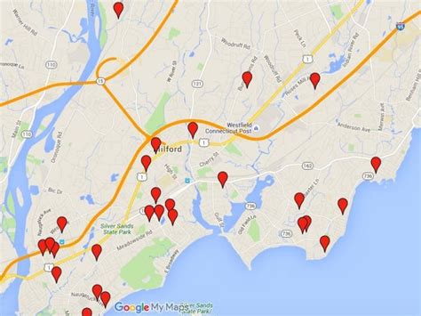 sex offender map milford homes to be aware of this halloween milford