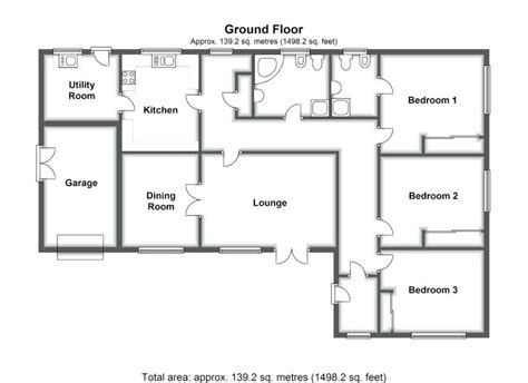 dormer bungalow plans marvellous design  shaped bungalow house plans  modern decor ideas