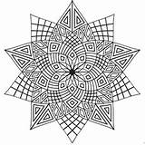Coloring Pattern Designlooter Mandala Intricate Flower sketch template