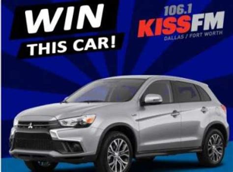 kiss fm mitsubushi outlander sport contest win  car contests hub