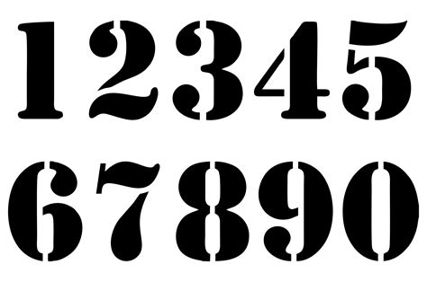 images  number  printable templates printable number