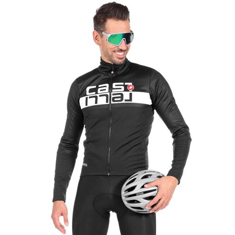 castelli winterjack scorpione  zwart