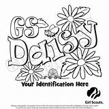 Daisy Coloring Pages Girl Scout Gerber Gerbera Getcolorings Scouts Awesome Printables Choose Board Miracle Timeless sketch template