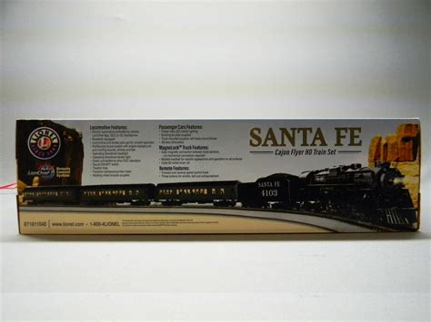 Lionel Ho Scale Santa Fe Cajon Passenger Train Set Rio Grande Remote