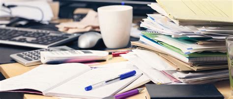 Survey Reveals The Impact Of Messy Desks Blog