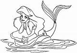 Ariel Coloring Princess Pages Disney Kids Printable Sheets Drawing Pdf Color Print Colouring Mermaid Popular Getcolorings Getdrawings Book Library Clipart sketch template