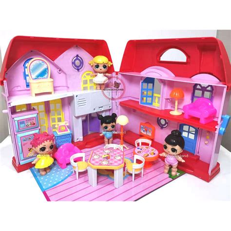 Lol Surprise Doll Dream House 4 In 1 Set Music And Light Function