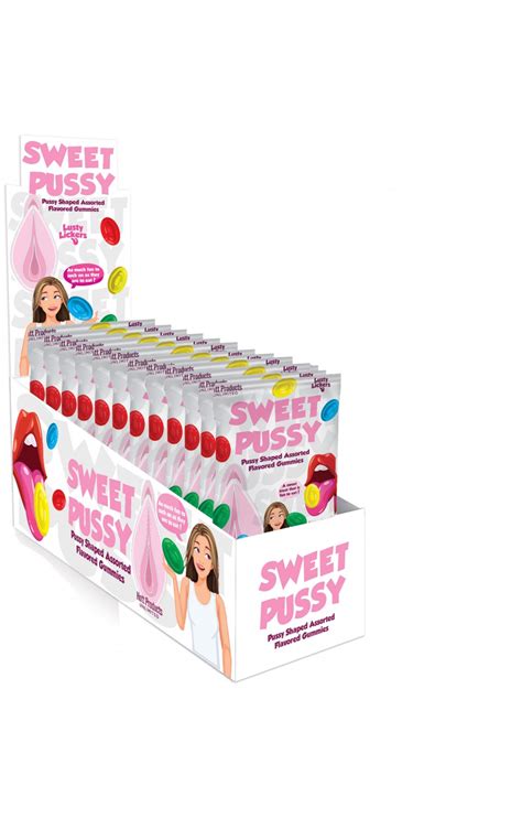Sweet Pussy Gummies Pussy Shaped Gummies Assorted Flavors Htp3522 D