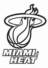 Nba Coloring Logo Pages Logos Basketball Miami Heat Color Drawing Teams Symbol Cavaliers Printable Coloringpagesfortoddlers Cleveland Patriots National Colouring Drawings sketch template