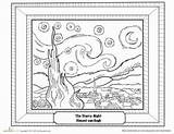 Starry Gogh Kids Hayes Desmond Gabby Drawings sketch template