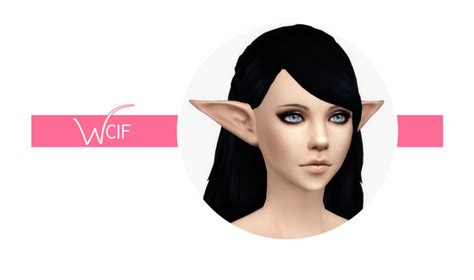 elf elf ear skin detail sims  cc clip art library