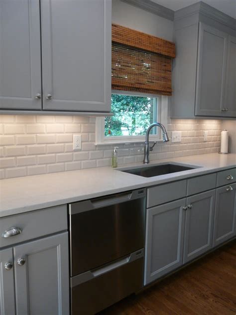 dove gray kitchen lovette construction transitional kitchen