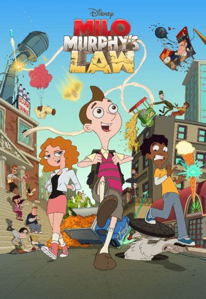 milo murphy s law weird al s disney xd series coming in october preview canceled tv shows