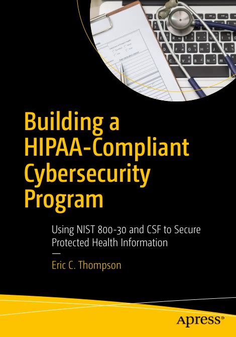 building  hipaa compliant cybersecurity program  libribook