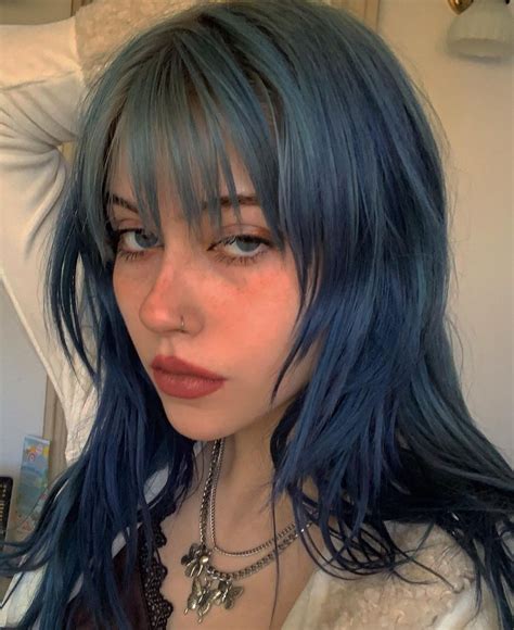 olivia o on instagram “🐇🐇” in 2021 blue hair hair