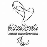 Coloring Rio Olympics Pages Comments sketch template
