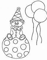 Coloring Clown Pages Clowns Printable Kids Face Party Ball Happy Craft Sad Template Coloringme Designlooter Krusty Getdrawings Drawing Bestcoloringpagesforkids sketch template