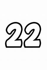 22 Number Bubble Printable Letters sketch template
