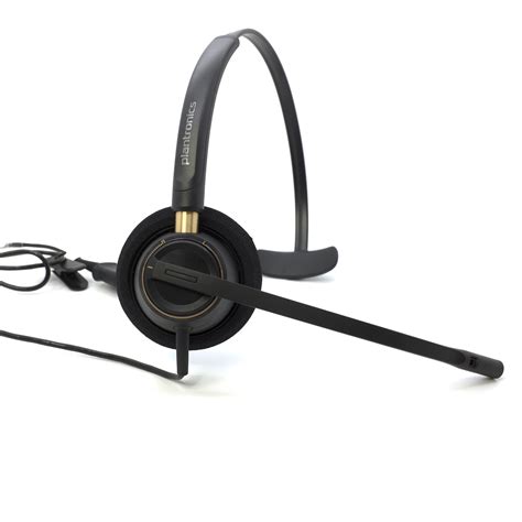 corded headsets plantronics encorepro hw monaural noise cancelling