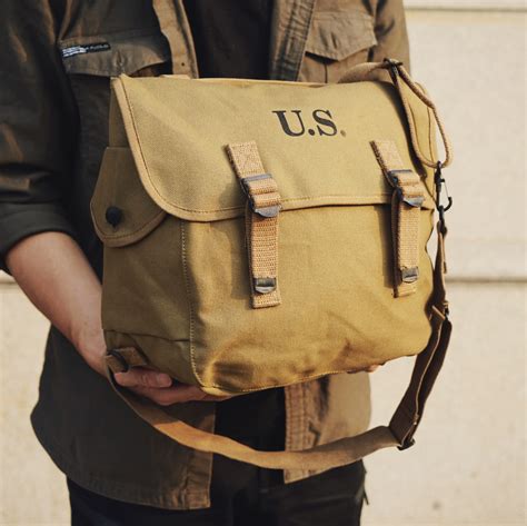 us ww2 army m1928 backpack militaria canvas khaki