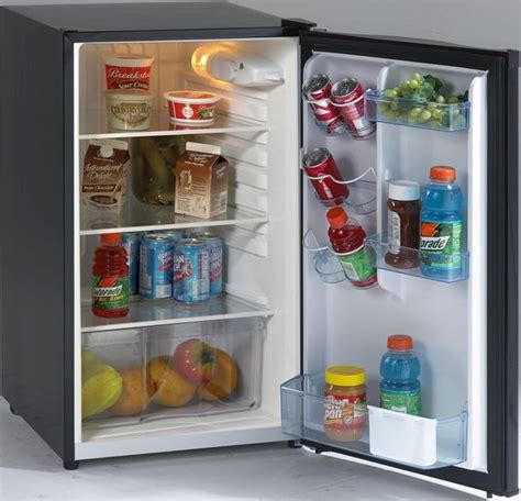 Avanti® 4 4 Cu Ft Black Compact Refrigerator Patzers Furniture
