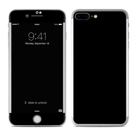 Apple Iphone 8 Plus Skin Solid State Black By Solid