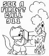 911 Campfire Preschoolers Birijus sketch template