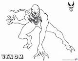 Venom Spiderman Bettercoloring sketch template