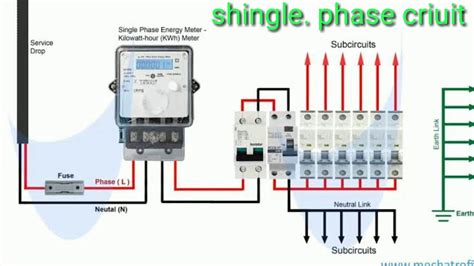 single phase circuit youtube