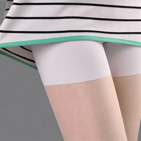 high quality seamless short safety pants womens solid color elastic underpants  skirt
