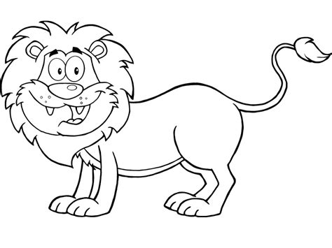 african lion coloring page  printable coloring pages  kids